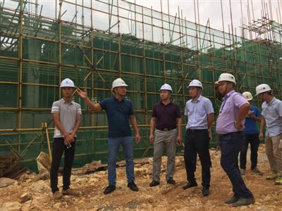 趙伯廷到崇左中泰產(chǎn)業(yè)園國(guó)際果品加工基地PPP項(xiàng)目調(diào)研