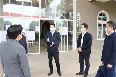 趙伯廷到田陽金茂公司、恒地公司調(diào)研 指導(dǎo)疫情防控和復(fù)工復(fù)產(chǎn)工作