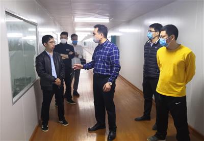 姚榮軍到中泰（崇左）國際果品加工基地調(diào)研指導
