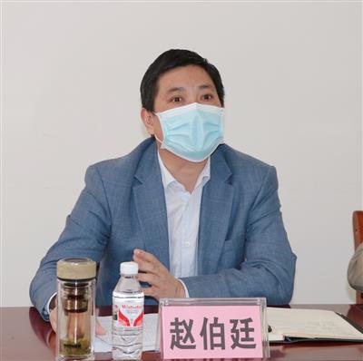 趙伯廷出席平果隆錦公司人事任命會議