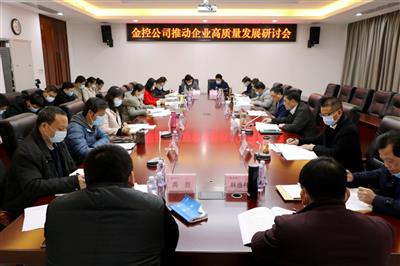 公司召開“學(xué)習(xí)貫徹十九屆五中全會(huì)精神，推動(dòng)公司實(shí)現(xiàn)高質(zhì)量發(fā)展”研討會(huì)