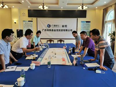 卿勇到金茂公司和恒地公司調(diào)研指導