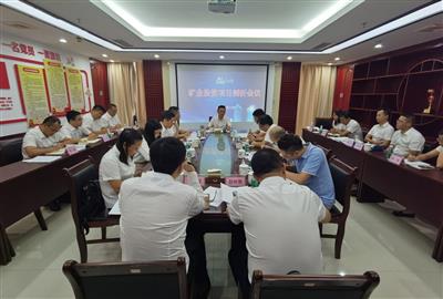 黃鳴出席金控公司礦業(yè)投資項目剖析會議