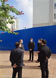 崇左市常務(wù)副市長羅海山到國際果品加工基地疫情防控隔離點(diǎn)檢查指導(dǎo)