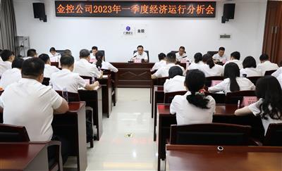 公司召開一季度經(jīng)濟運行分析會議